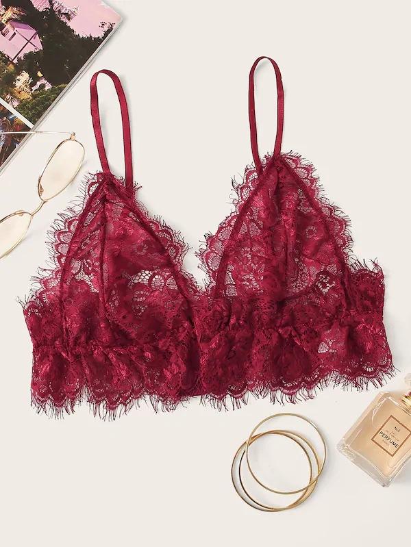 Европейское и американское эротическое нижнее белье сексуальный женский подвязочный бюстгальтер кружево S красный