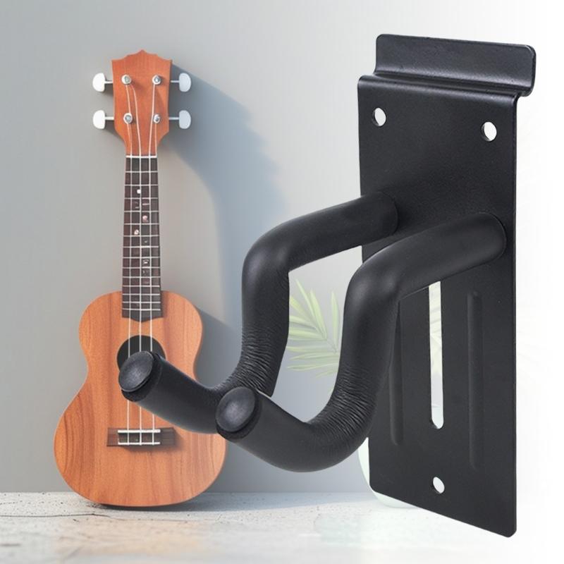 Guitar Ukuleles Guitar Wall Hanger Bracket Ukuleles Guitar Rack Hanger Wall Hook Holder Stand Guitar Wall Mount Hanger