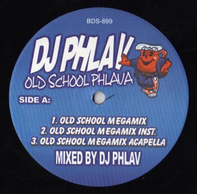 12inch Record DJ PHLAV - Old School Phlava BDS899 Buds Distributi 2001 US Rap & Hip-Hop/R&B Used
