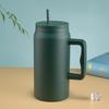 Shangqi Large Capacity 304 Stainless Steel Insulated Tumbler with Straw and Handle