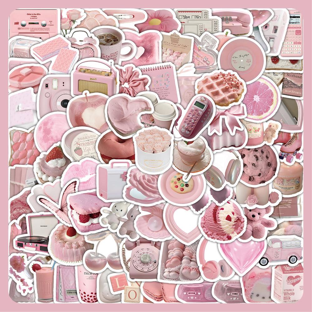 50 Pezzi Adesivi Graffiti Cartone Animato Impermeabili Estetici Decorativi Valigia Laptop Tazza Telefono Frigo Album di Ritagli Adesivi per Bambini