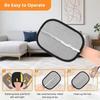 Double-Sided Pet Grooming Glove Soft Static Fur Remover Glove Pet Hair Removal Glove  Pet Supplies