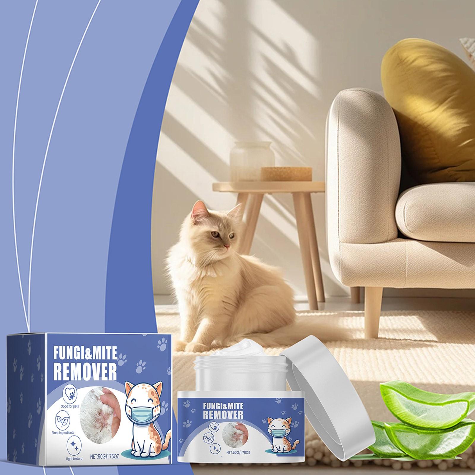 

Крем для ухода за домашними животными 50 г для сухой и зудящей кожи для собак и кошек, успокаивает кожу, образуя барьер, натуральный крем, увлажняющий воспаление и кошачий мох One Size