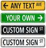 Metal Sign Vintage Street Plate Custom Wall Decor Home Garden Bar Garage