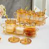 Wild Pigeon Elegant 3-Grid Spice Jar Set