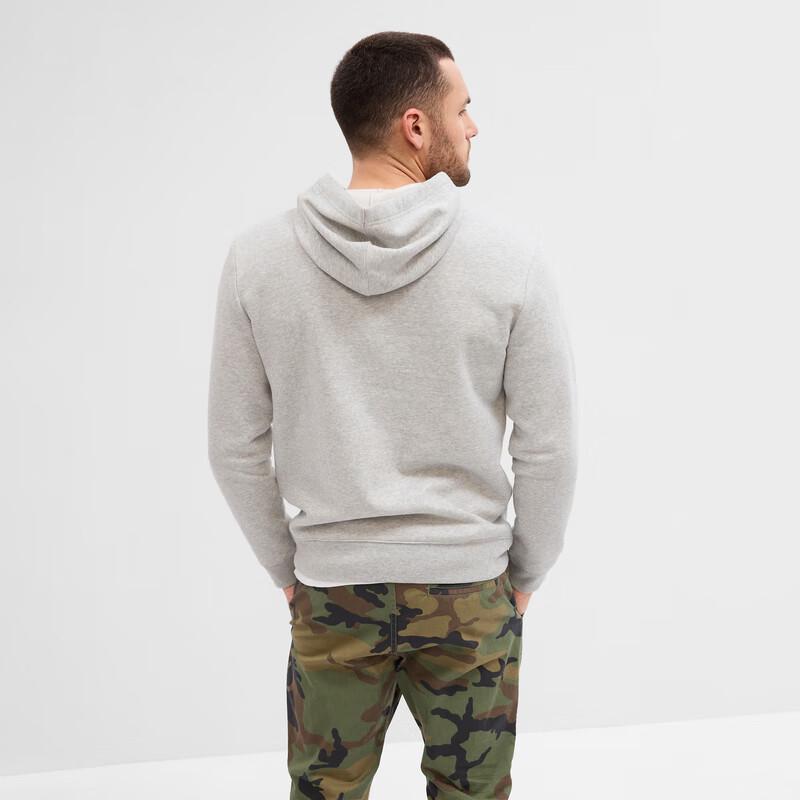 Gap Unisex Letter Logo Fleece Hoodie