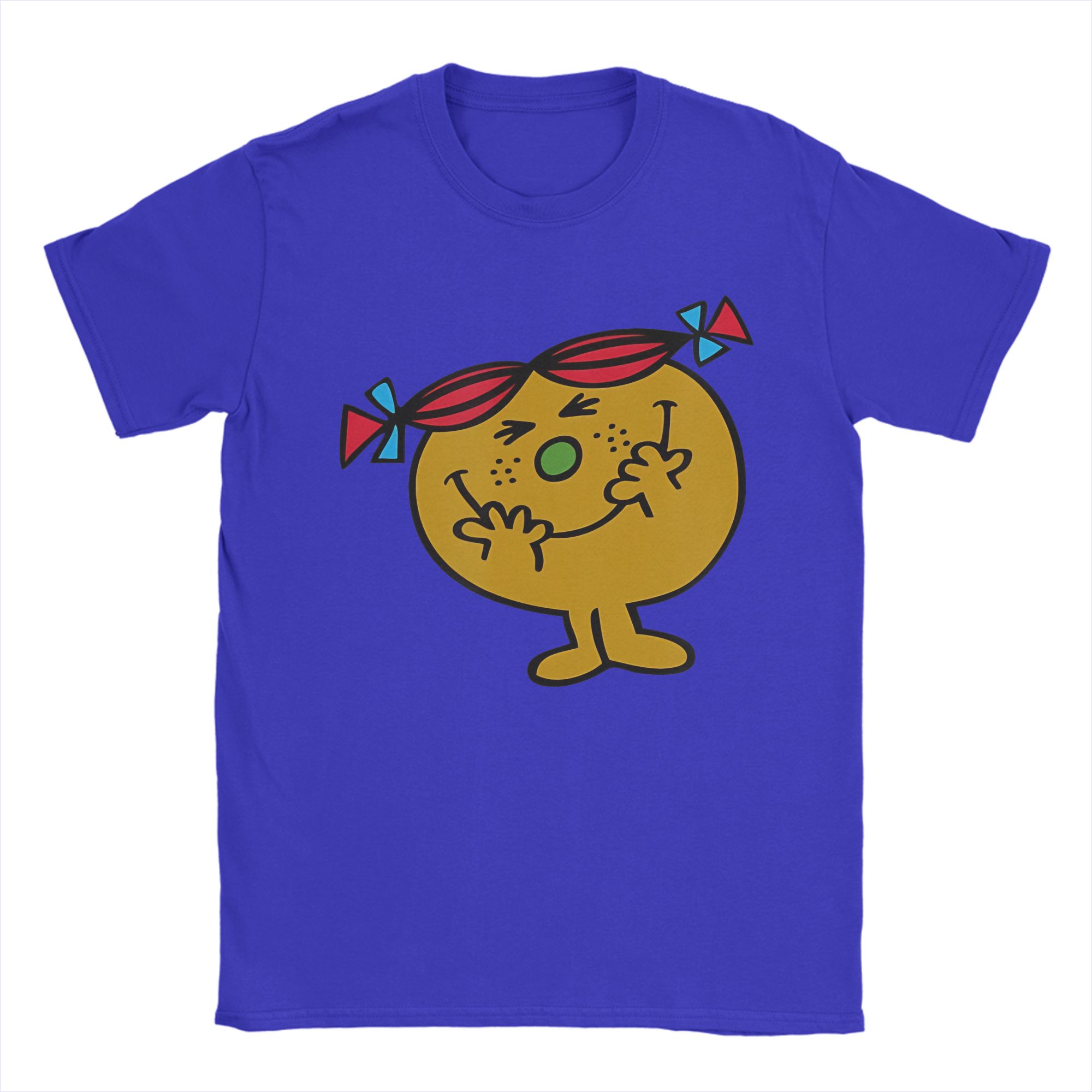 

Mr Men Little Miss Trouble T Shirts Men Women Pure Cotton Leisure T-Shirt Round Neck Tee Shirt Short Sleeve Clothing Plus Size M