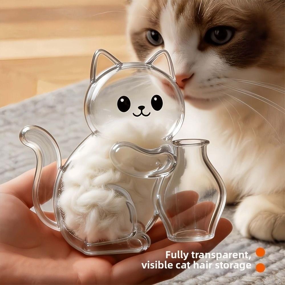 DIY Pet Hair Keepsake Box Creative Cat Hair Storage Box Pet Hair Collection Box  Pet Souvenirs