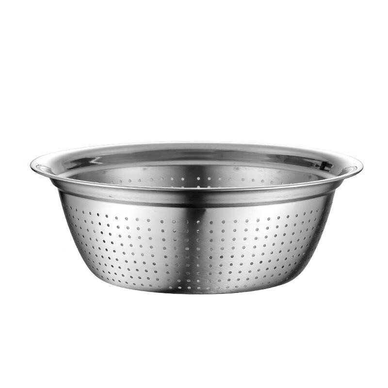 TLXT Non-Magnetic Stainless Steel Extra Thick 30cm Multipurpose Bowls (Set of 2)