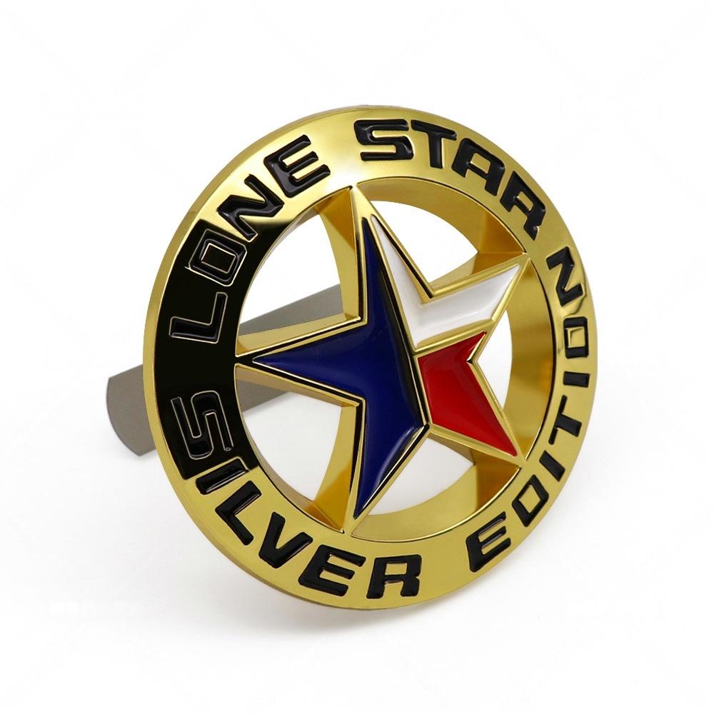 For Jeep Lone Star Texas Offroad Modified Accessories Car Logo Badge LoneStar EDITION Car Grille Air Intake Logo ALT1