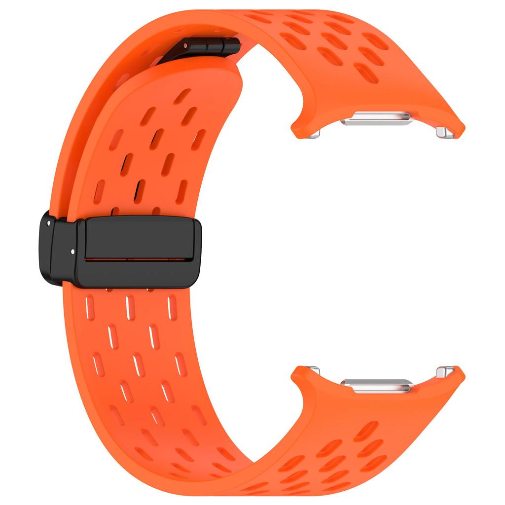 Silicone Strap For Samsung Galaxy Watch Ultra 47mm Magnetic Folding Buckle Watch band Correa Bracelet For Samsung Galaxy Ultra