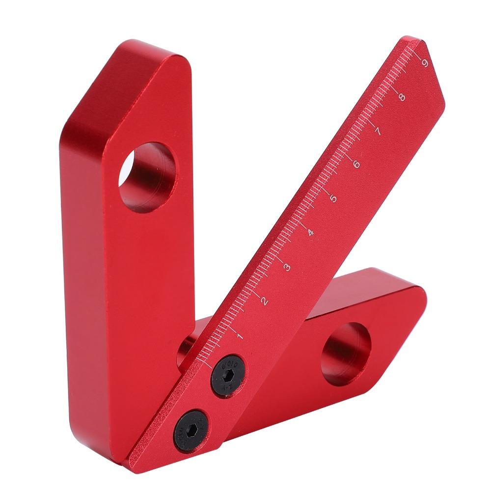 Aluminum Alloy Center Finder Scriber Square Center Scribe Line Gauge Center Finder For Carpenter