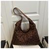 2025 Women's Large Capacity Leopard Print Shoulder Tote & Bucket Bag