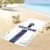 Martini Custom Name Print Beach Towel Large Soft Quick Dry Towel For Beach Camping Swimming