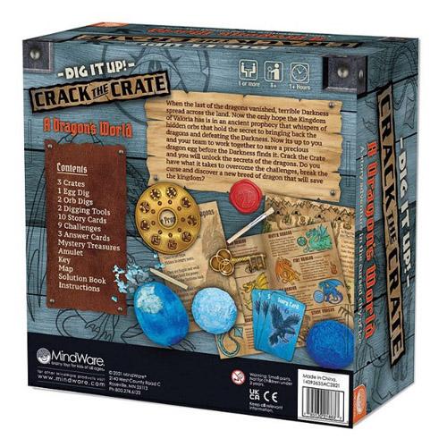 Dig It Up! Crack the Crate: A Dragons World Story Adventure