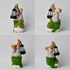 Outdoor Garden Gnomes Resin Solar Lantern Yard Gnomes Outdoor Statues Funny Sculptures Figurine Outdoor Decor Lawn Ornaments For