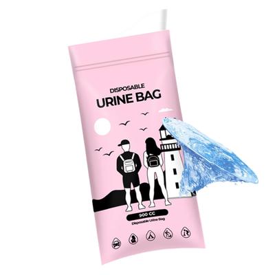Portable Travel Urine Bag 900cc Leak-Proof Urinary Toilet Car Emergency Pee Bag For Men Women Elderly Camping Hiking