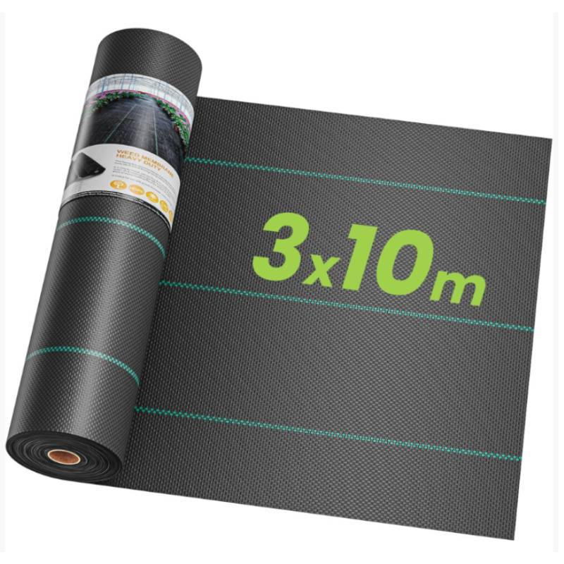 Weed Barrier Fabric With Water Permeable Pe Material For Garden And Farm Use