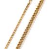 Personalized Hip Hop Necklace Cubanchain Gold Plated Miami Cuban Chain Men's Chain