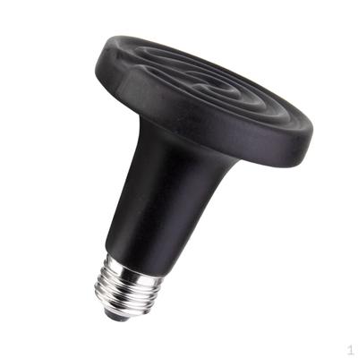 Lampada Infrarossa per Rettili Lampada Riscaldante Emettitore Lampadina Ceramica 100W Dia.75mm