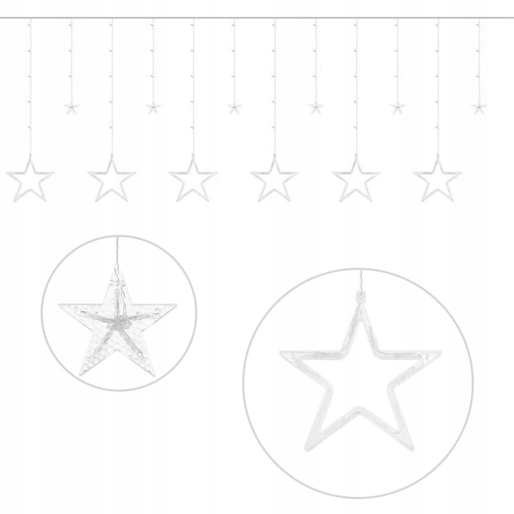 LED light curtain Christmas tree lights cold white windows garland light 4.1