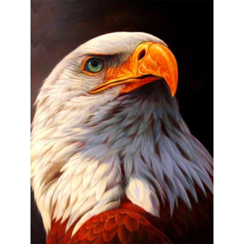 5D DIY Diamond Painting Kit Eagle  Art Diamond Embroidery Rhinestones Decorations for Home
