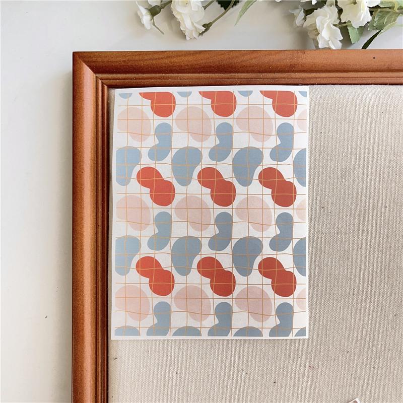 Polymer Clay Plant Themed Transfer Paper Daisy Decorative Paper Soft Pottery Earrings Tool Jewelry Coloring Craft Pottery Making