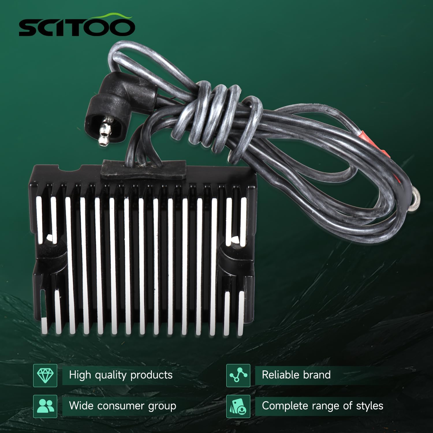 

SCITOO 74519-88A H1988 Voltage Regulator Rectifier 2014 for CVO 2009-2014 for Street Glide 1989-1994 for Super Glide