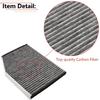 RLB-HILON Cabin Air Filter Compatible With Ford Transit 150 250 350, For 2015 2016 2017 2018      Year, For BK21-18D543-AA