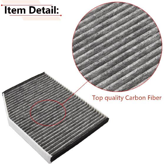 RLB-HILON Cabin Air Filter Compatible With Ford Transit 150 250 350, For 2015 2016 2017 2018      Year, For BK21-18D543-AA