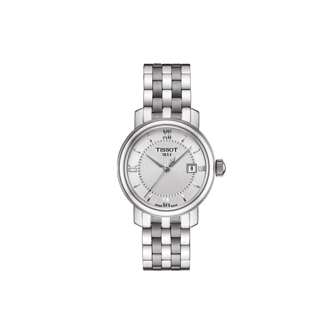 

Tissot Port Series Quartz Movement Waterproof Calendar Minimalist Business Watch Women watches Silver T097.010.11.038.00 Regular Watch Box,Silver Dial