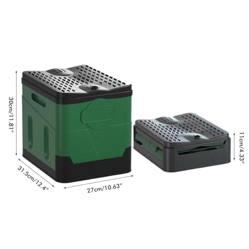 With Cover Portable Toilet Supports 150kg Camping Toilet Durable Folding Toilet  Car Travel
