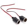 Car 18a Lighter 12v Cigarette Charger Cable Female Socket Plug Connector Adapter