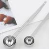 304Stainless Steel Coffee Measuring Spoon 10ml/15ml/20ml/25ml/30ml Long Handle Spoon for Effortless Scooping or Stirring
