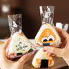 Triangle Rice Ball Packing Bag Stickers Nori Seaweed Onigiri Sushi Bag Stickers Sushi Making Mold Tools Bento Accessories