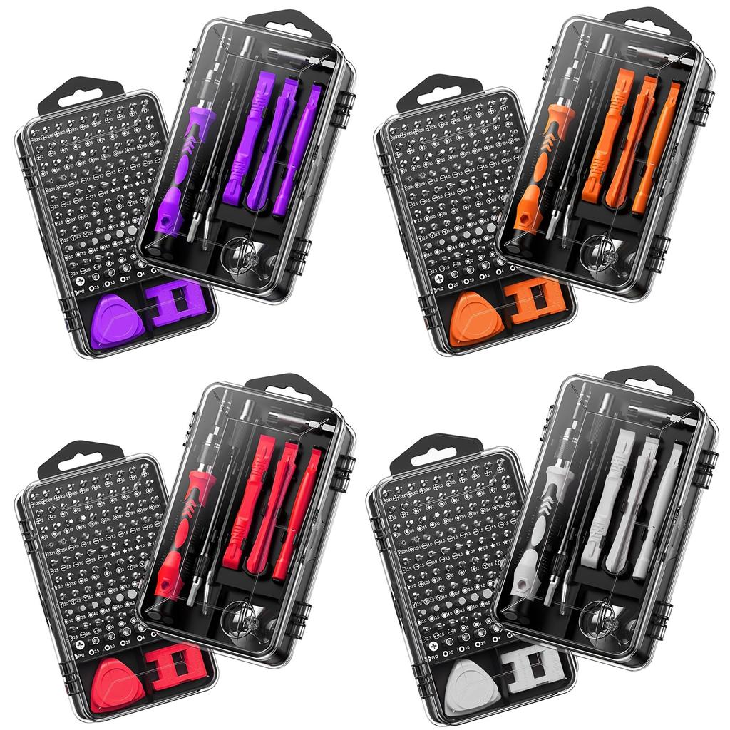 115 in 1 Kleines Präzisionsschraubendreher-Set, Werkzeuggeschenke für Männer Papa Ihn, für Elektronik, PC, Laptop, Brillen, Juweliere, Tür & Stuhl