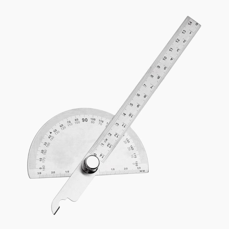 Round Head Rotary Protractor Adjustable Universal Stainless Steel Measuring Tool lehaha 0-180° Angle Ruler Round Head Rotary Protractor Adjustable Universal Stainless Steel Measuring Tool lehaha 0-180° Angle Ruler