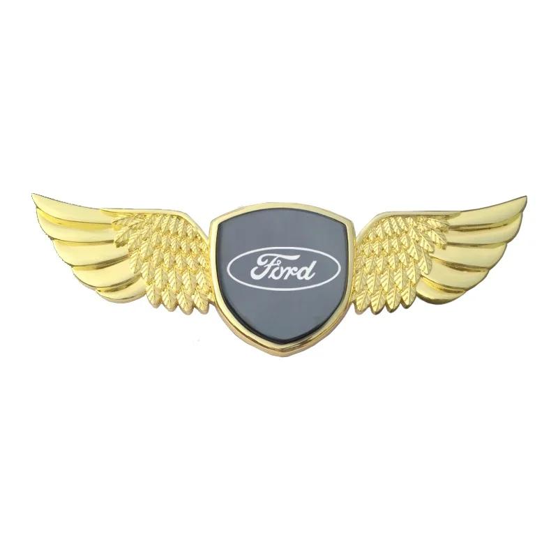 Car Front Hood Cover Badge Sticker Emblem Decal for Ford Focus Transit Explorer Ranger Roush S MAX Kuga Fiesta Mondeo EscapeWT6