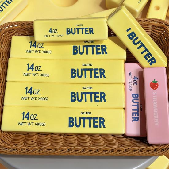 Squeeze Butter Toy Slow Rising Butter Stress Ball Soft Slow Rebound Butter Stick Squeeze Toy Portable Anxiety Relief Sensory Toy for Adults Kids