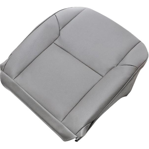 GXARTS Medium Gray Driver Side Bottom Replacement Leather Seat Cover #LB12 or FA12 Compatible with Toyota 4Runner Limited 2003 2004 2005 2006 2007