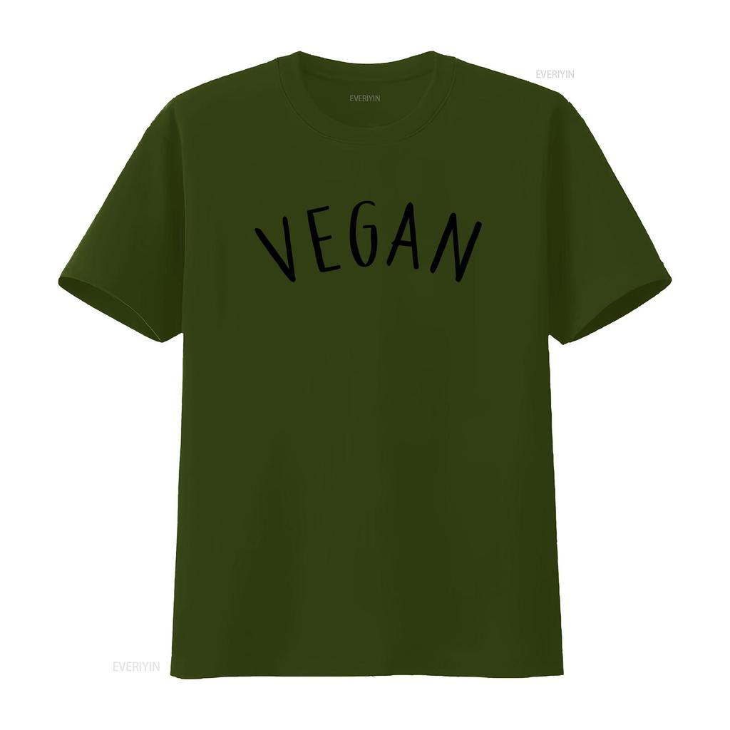Vegan T Shirt Funny Sayings Unisex Cool Vintage Washed Fashion Designer Clothes Top For Everyday Wear Slightly Breathable