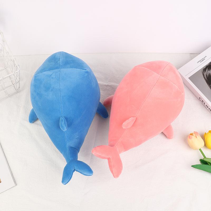 35Cm Whale Plush Toy Soft Plush Stuffed Dolphin Doll Cushion Pillow Home Decor