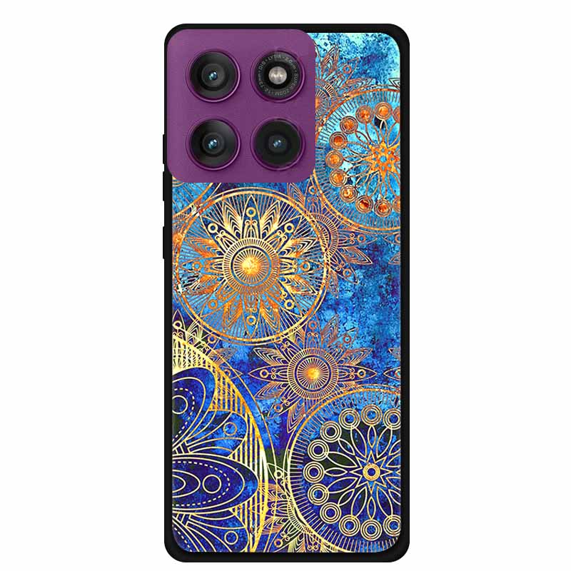For Motorola Edge 60 Pro 5G Case Edge60 Pro Phone Case Tiger Black Silicone Soft Back Cover For Motorola Edge 60 Pro Case Coque