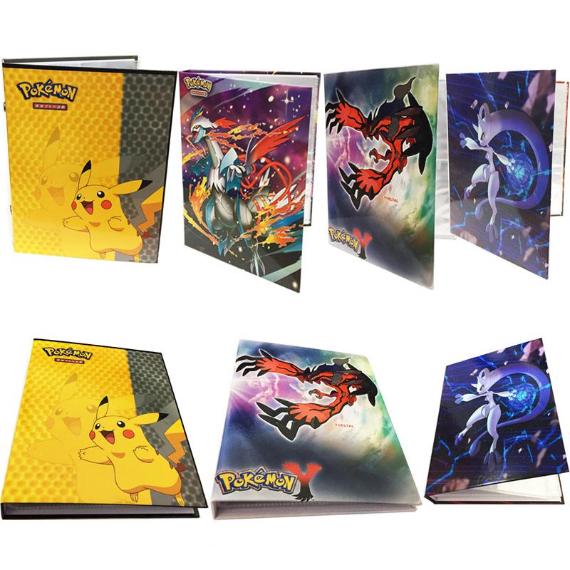 Portfolio Card Binder Pocket Album Portfolio Holder 160 Cards Gift Toy