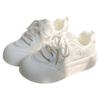 Mesh Breathable Board Shoes Women's Spring and Autumn New Thick-soled Heightening Student Versatile Niche Bread Shoes