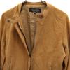 Adam et Rope' Sheep leather leather Single riders jacket 38 Brown Women Used