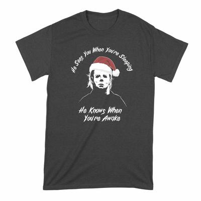 Michael Myers Weihnachtsshirt Michael Myers Weihnachten Shirt Lustiges Michael Myers T-Shirt