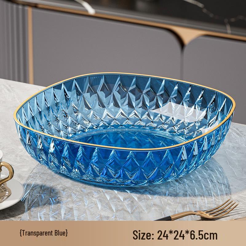 Elegant Fruit & Snack Plate for Living Room or Front Desk Display