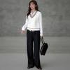 New ArrivalS Open Run Women S claSSic baSic Long Sleeve blouSe Waffle Knit veSt