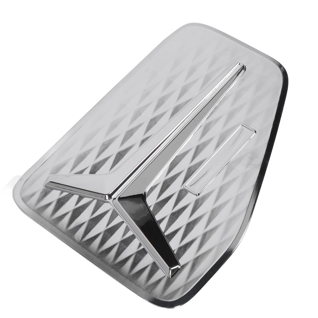 Chrom Tankdeckel Klebstoff Stilvolle Tankklappe Tankdeckel Zierleiste Ersatz für DMax